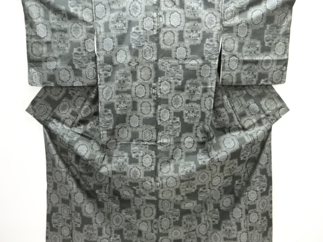 JAPANESE KIMONO / DORO OSHIMA TSUMUGI